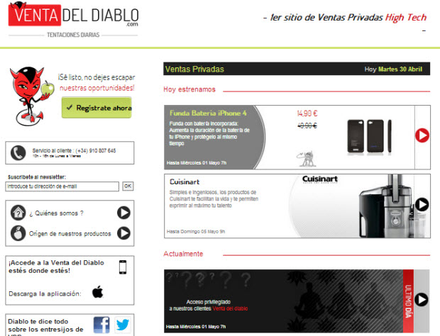 programa de afiliados Venta del Diablo