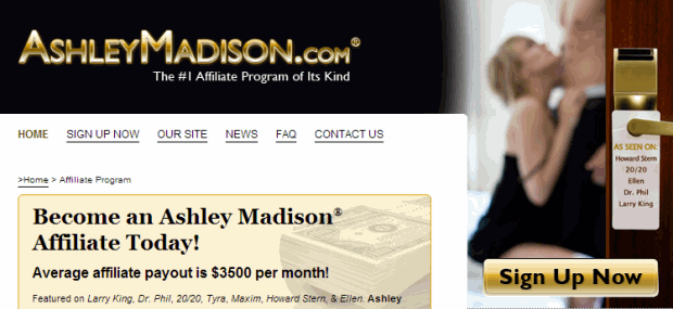 afiliados ashley madison