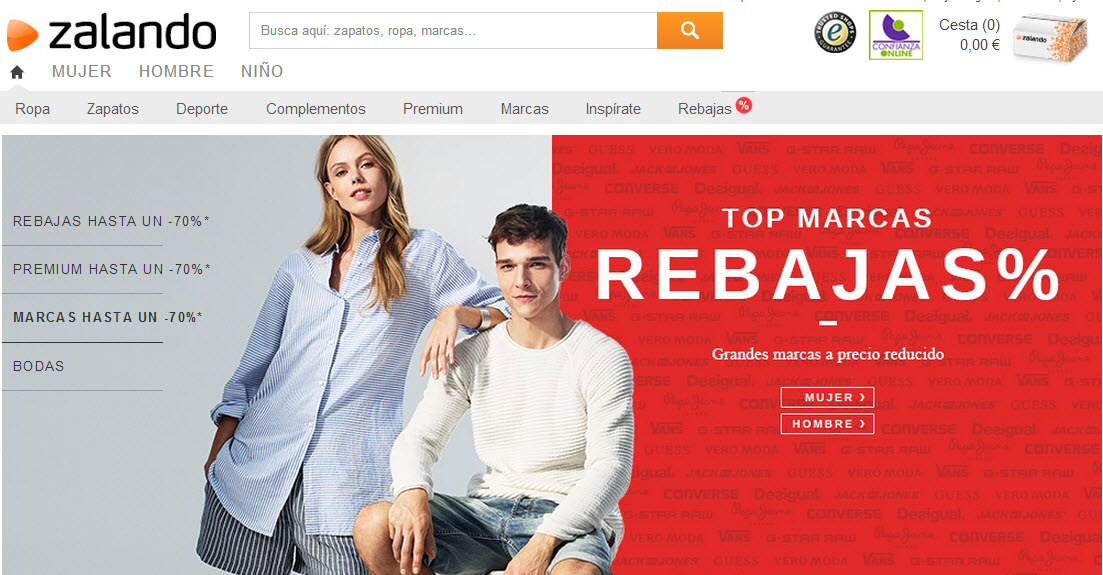 programa de afiliados Zalando