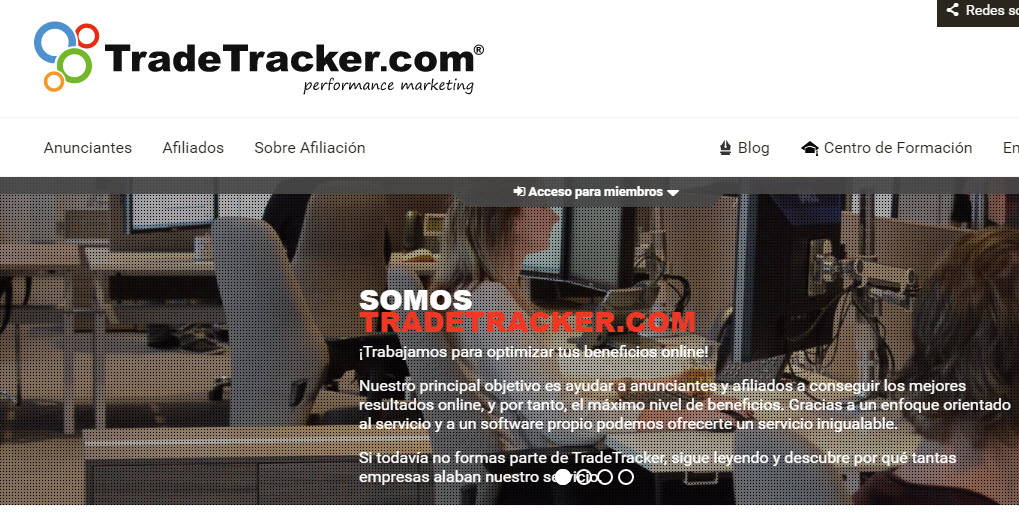 tradetracker afiliados