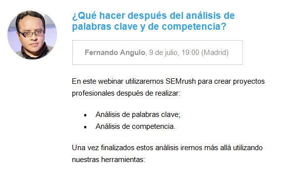 semrush webinars