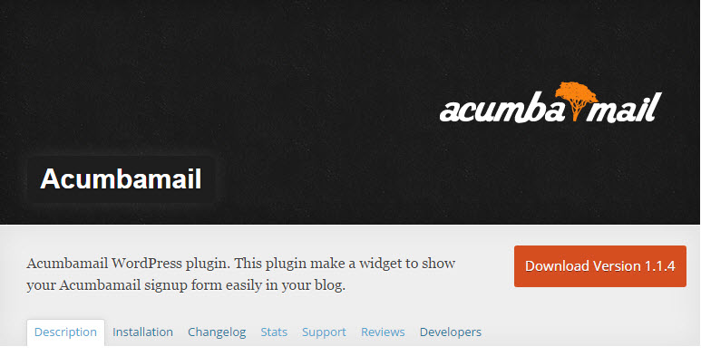 acumbamail wordpress