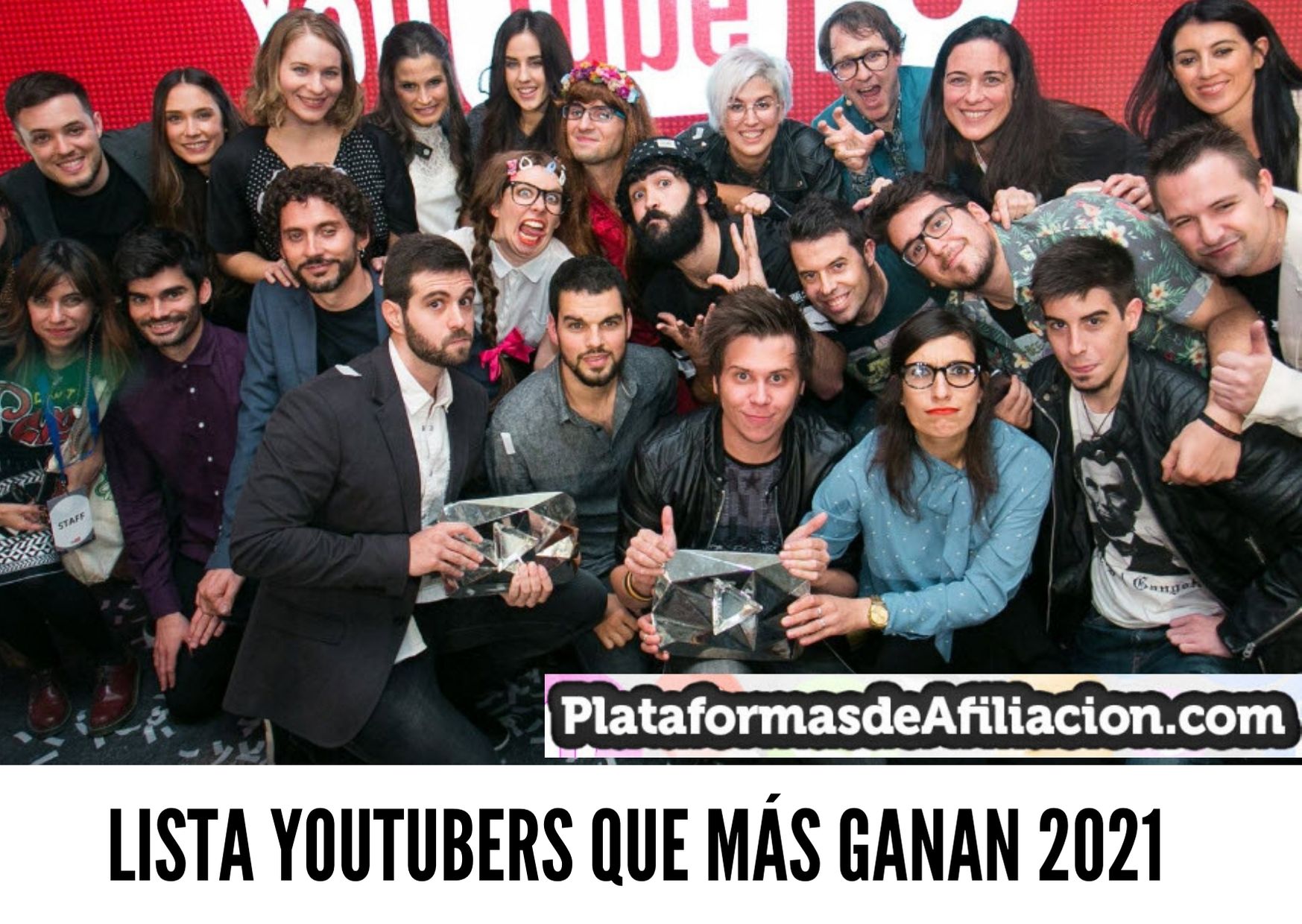 lista youtubers que mas ganan 2025