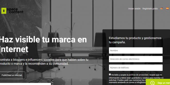 Space Content Opiniones 2026 de post patrocinados e influencers